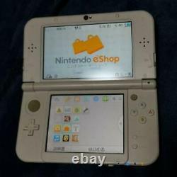 Nintendo Japan 3DS LL XL Game console Pearl White Used Good Condition JP DHL
