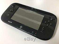 Nintendo Japan Game console Wii U Black Kuro Used Good Condition