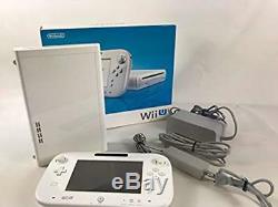Nintendo Japan Game console Wii U White Shiro Used Good Condition