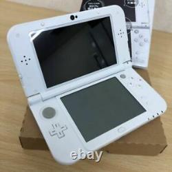 Nintendo Japan New 3DS LL XL Only Japanese. Pearl White Used Good Condition JP
