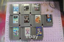 Nintendo NES with 10 Games Working Good Condition