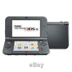 Nintendo New 3DS XL Black Handheld System Very Good Condition