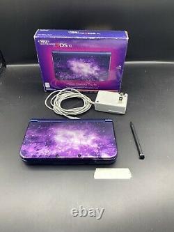 Nintendo New 3DS XL Handheld Console Galaxy Style Good Condition