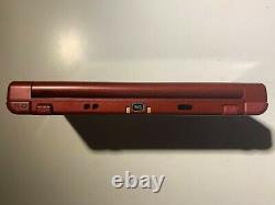 Nintendo New 3DS XL Red IPS Screen 8GB Tested Genuine Parts Very Good Condition