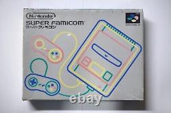 Nintendo Super Famicom console boxed good condition Japan SFC system US seller