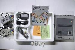 Nintendo Super Famicom console boxed good condition Japan SFC system US seller