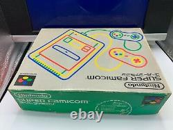 Nintendo Super Famicom console boxed good condition Japan SFC system tested SNES