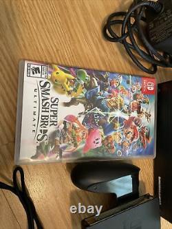 Nintendo Switch 32GB Console WithSuper Smash Bros Ultimate. Very Good Condition