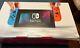 Nintendo Switch 32gb Console With Dark Grey Joy-con With All Cords Good Condition