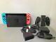 Nintendo Switch 32gb Console Bundle. Good Condition. Neon Red/blue