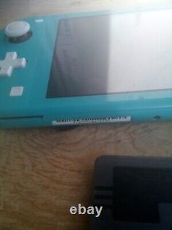 Nintendo Switch Lite 32GB Console Turquoise Used Good Condition