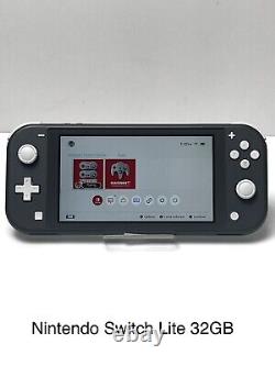 Nintendo Switch Lite 32Gb Handheld Gaming Console Gray (HDH-001) Good Condition
