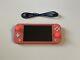 Nintendo Switch Lite Coral Pink With Charging Cable Tested Very Good Condition