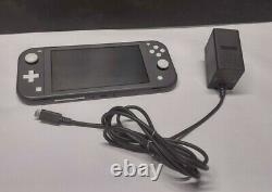 Nintendo Switch Lite Gray Used In Good Condition Console And Usb-c Charger