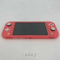 Nintendo Switch Lite Pink 32GB Good Condition Handheld ONLY
