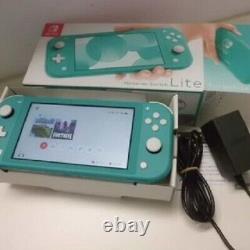 Nintendo Switch Lite Turquoise Console Used Good condition Ready to use
