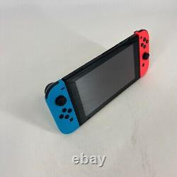 Nintendo Switch Neon Console Blue/Red Good Condition withBundle