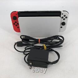 Nintendo Switch OLED 64GB White Very Good Condition with Dock + HDMI/Power Cables