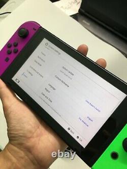 Nintendo Switch Unpatched Hackable Low Serial Number HAC-001 good condition