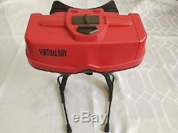 Nintendo Virtual Boy Red & Black Console With 4 Games, Good Condition, Works