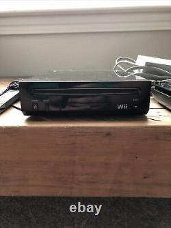 Nintendo Wii Console Black Good Condition And Factory Reset