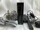 Nintendo Wii Console Black Rvl001 -japan Model-tested System Good Condition