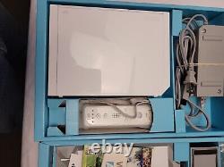 Nintendo Wii Console RVL-001 with Wii Sports Complete in Box CIB Good Condition
