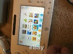 Nintendo Wii U 32GB Super Mario 3D splatoon mario maker Loaded! Good condition