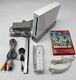Nintendo Wii White Console With Mario Bros- Very Good Condition Cleaned & Tested