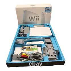 Nintendo Wii White Console with Wii Sports & Box Included Very Good Condition