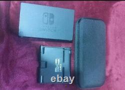 Nintendo switch console UNPATCHED with accessories & sd card very good condition