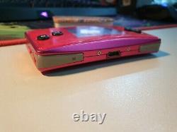 Ninteno Gameboy Micro pink NEAR MINT / GOOD condition Console Only
