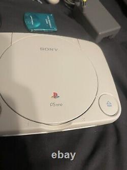 Official Sony PlayStation 1 PS1 Slim PSone Console BUNDLE Good Condition WORKS