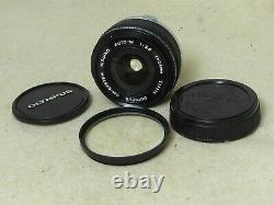 Olympus H Zuiko 24mm F2.8 Lens Auto-W OM-System GOOD CONDITION