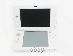 Only Japanese Nintendo 3DS LL XL Pearl White Good Condition