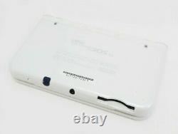 Only Japanese Nintendo 3DS LL XL Pearl White Good Condition
