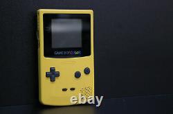 Original Nintendo Game Boy Color System Dandelion Yellow