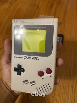 Original Nintendo GameBoy DMG-01 Console Tested, Good Condition, 3 Games Zelda