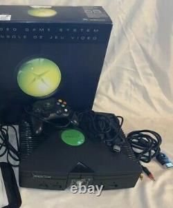 Original Xbox Console In Box With Controller And Good Condition