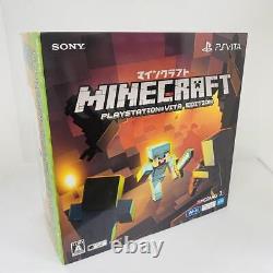 PS Vita Minecraft Special Edition PCHJ 10031 Console Charger Box Good Condition