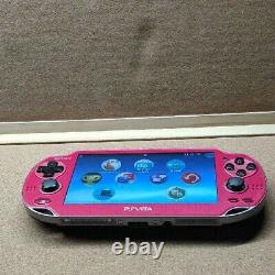 PS Vita PCH-1100 Cosmic red 3G Wi-Fi Mode Good condition free shipping