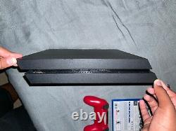 PS4 console with game and controller good condition factory reset