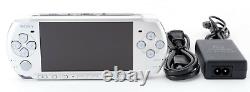 PSP 3000 Mystic Silver Good Condition OEM Japan Import US Seller