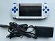 Psp 3000 White And Blue Rare Very Good Condition Oem Japan Import Us Seller