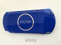 PSP 3000 White and Blue Very Good condition OEM Japan Import US Seller