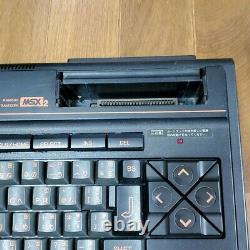 Panasonic MSX2 FS-A1 and Castlevania Dracula operation confirmed Good condition
