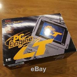 Pc-engine lt console system tested working boxed good condition