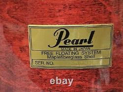 Peal free floating system maple fiberglass shell 14 x 6.5 inch Good Condition