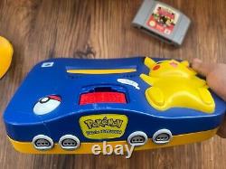 Pikachu Nintendo 64 (N64) Tested Working Good Condition PAL