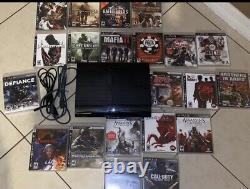 PlayStation 3 Console with 21 Games Very Good Condition